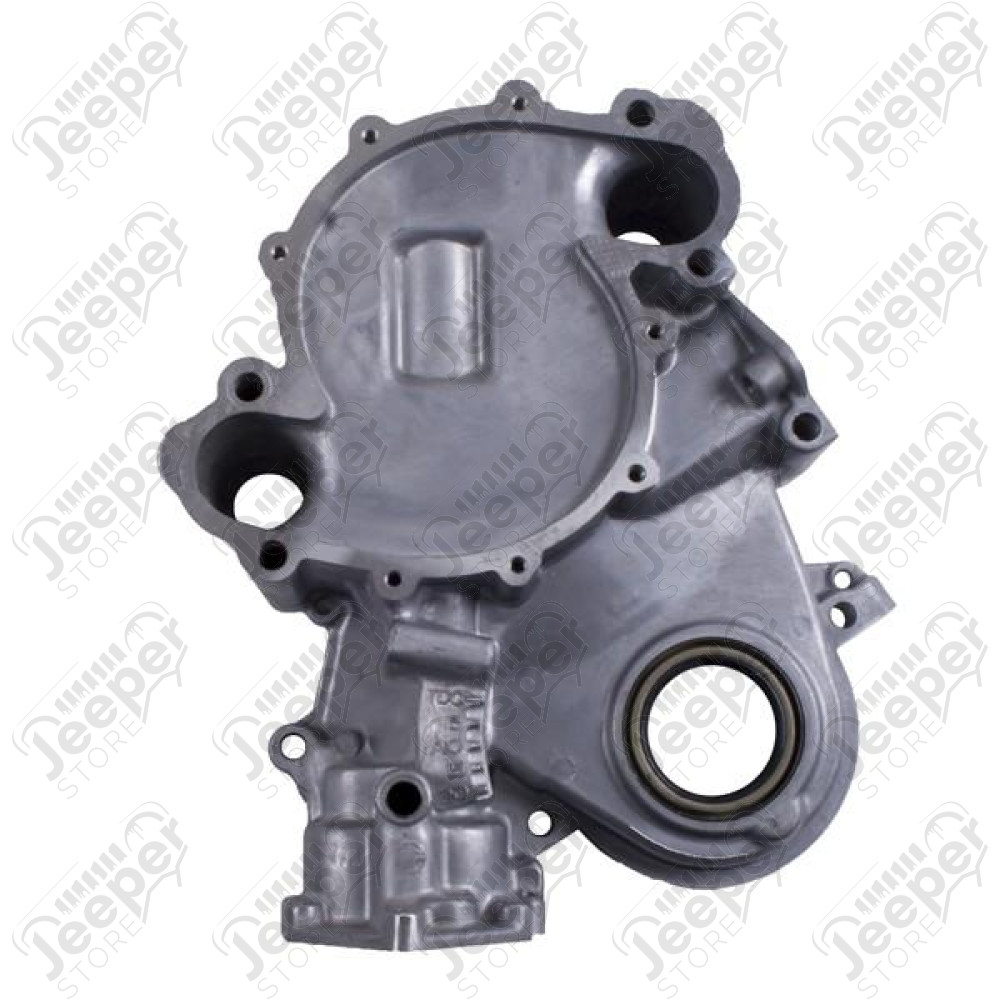 Engine Timing Cover; 72-86 Jeep CJ/SJ, 304/360/390/401 CID
