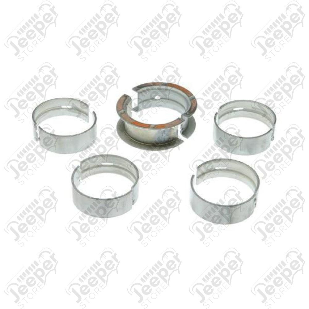 Engine Crankshaft Main Bearing Kit, .030; 83-90 Jeep CJ/Wrangler YJ