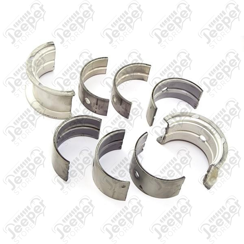 Engine Main Bearing Kit, .060 Oversize; 54-64 Jeep CJ