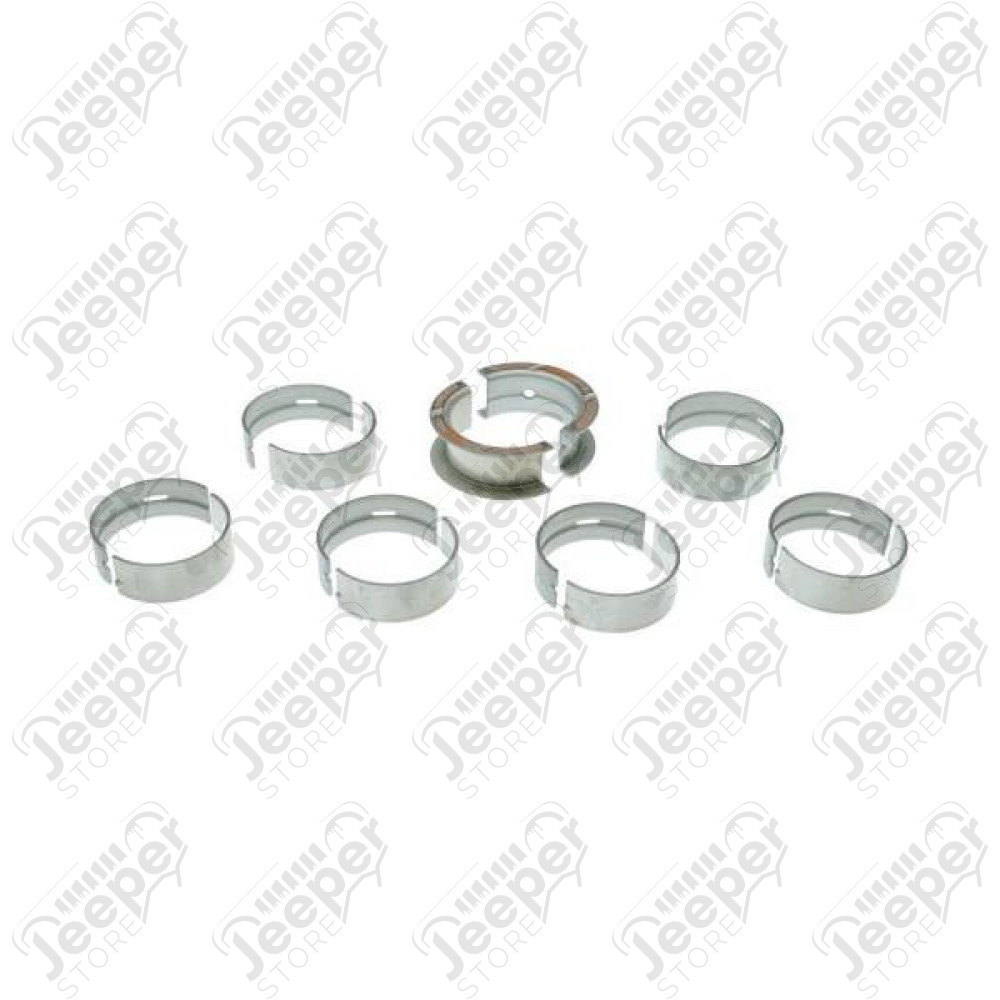 Engine Main Bearing Kit, Standard; 91-95 Jeep Wrangler YJ, 4.0L