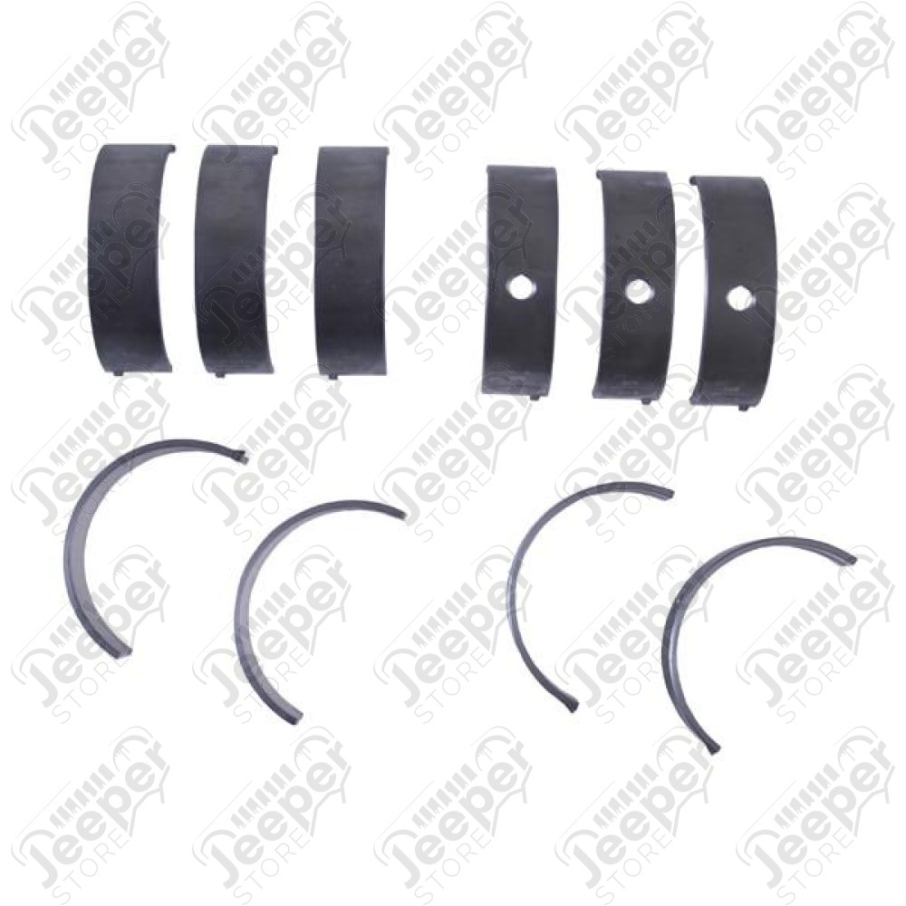 Engine Main Bearing Kit, .020 Oversize; 93-98 Grand Cherokee ZJ, 5.2L