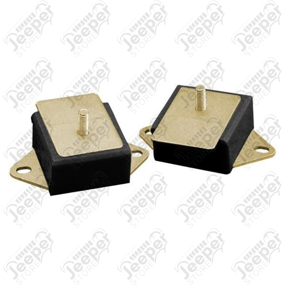 Engine Mount, Black;77-86 Jeep CJ, 3.8L/4.2L