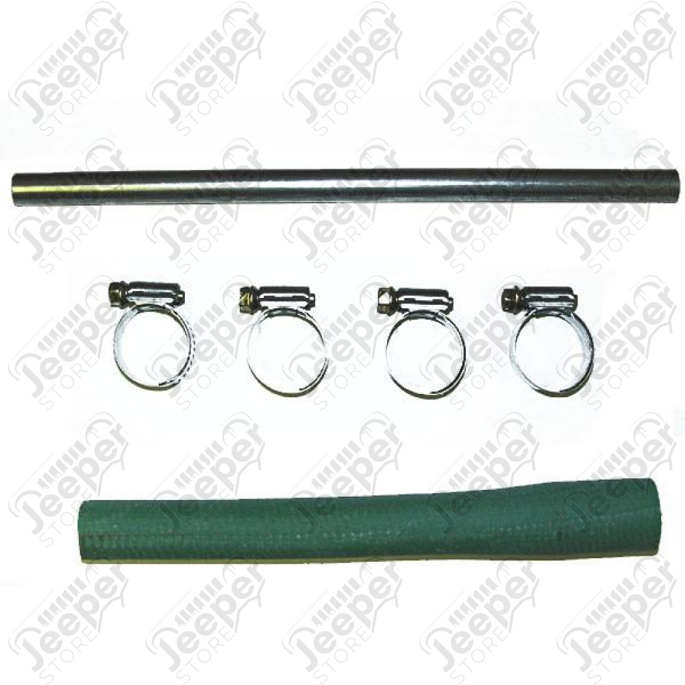 Engine Air Intake Tube Converter Kit; 84-90 Jeep CJ/Wrangler YJ