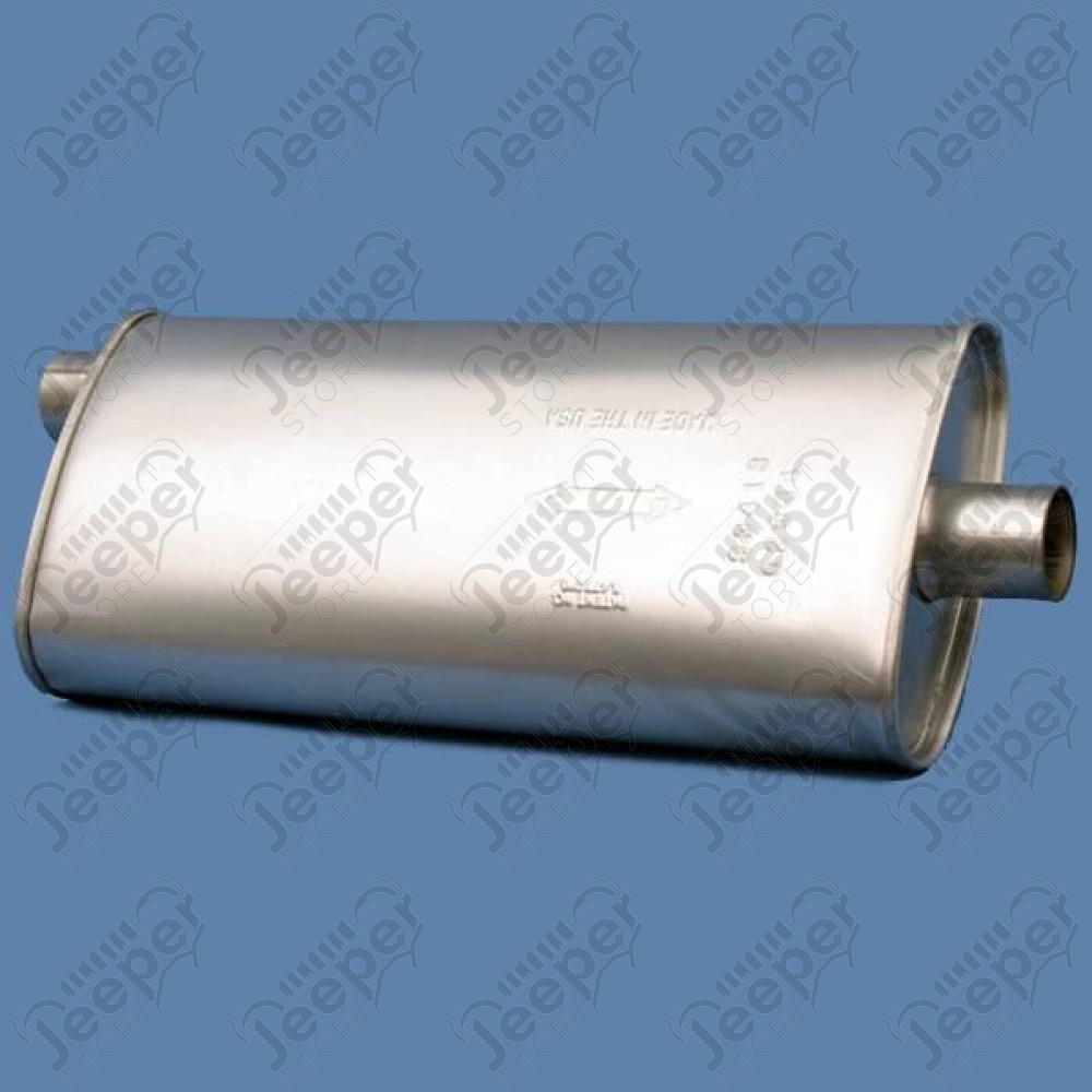 Exhaust Muffler; 96-98 Jeep Cherokee XJ, 4.0L