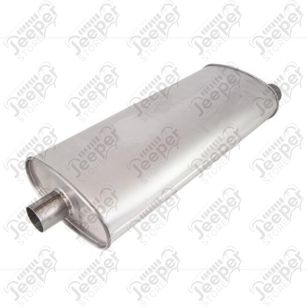 Exhaust Muffler; 05-09 Jeep Grand Cherokee WK, 3.7L/4.7L