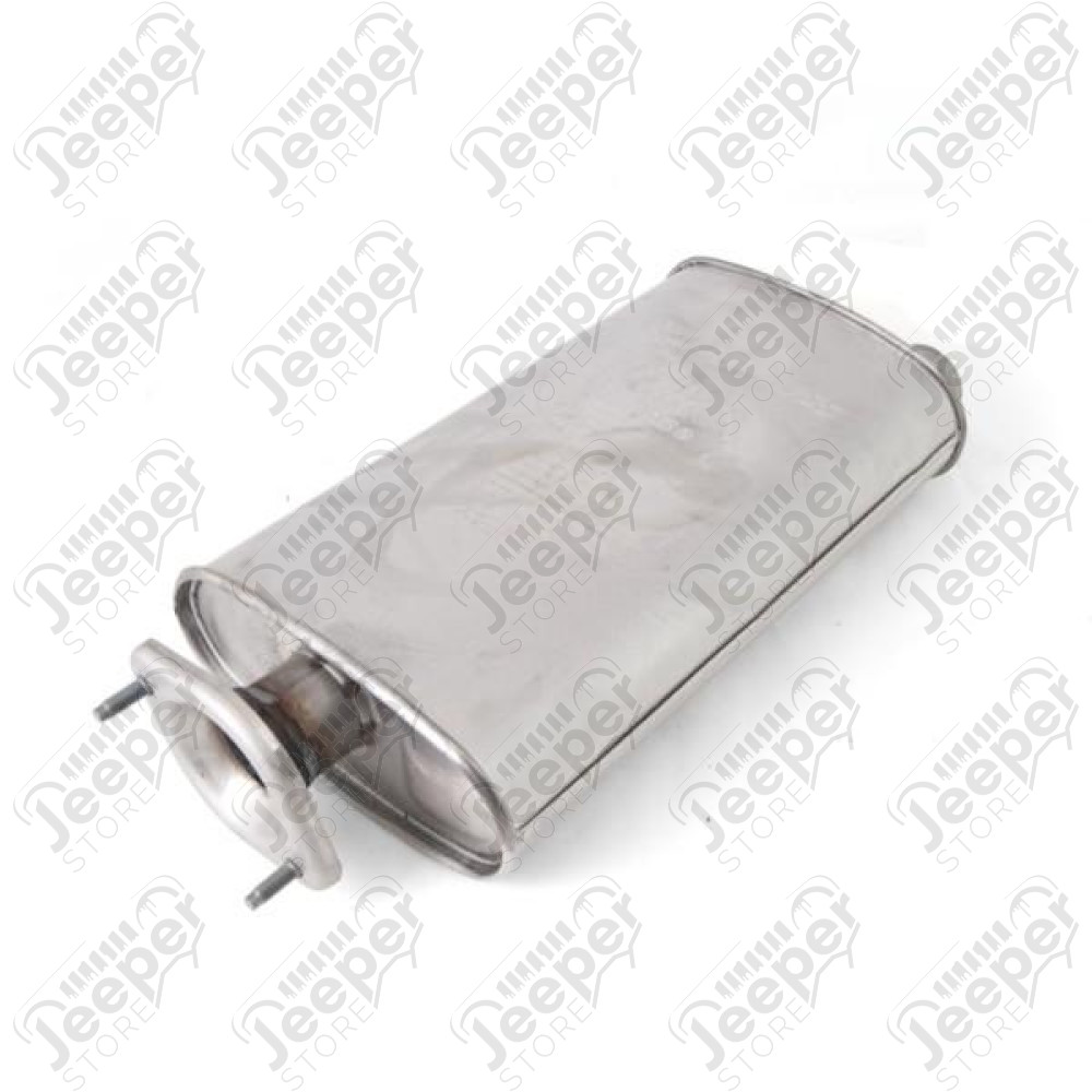 Exhaust Muffler; 00-06 Jeep Wrangler TJ