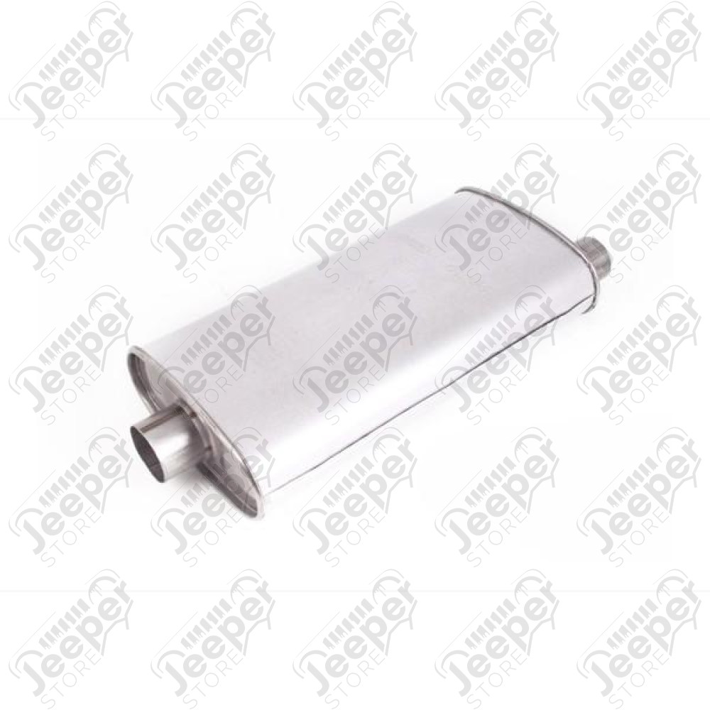 Exhaust Muffler; 02-04 Jeep Grand Cherokee WJ, 4.0L/4.7L