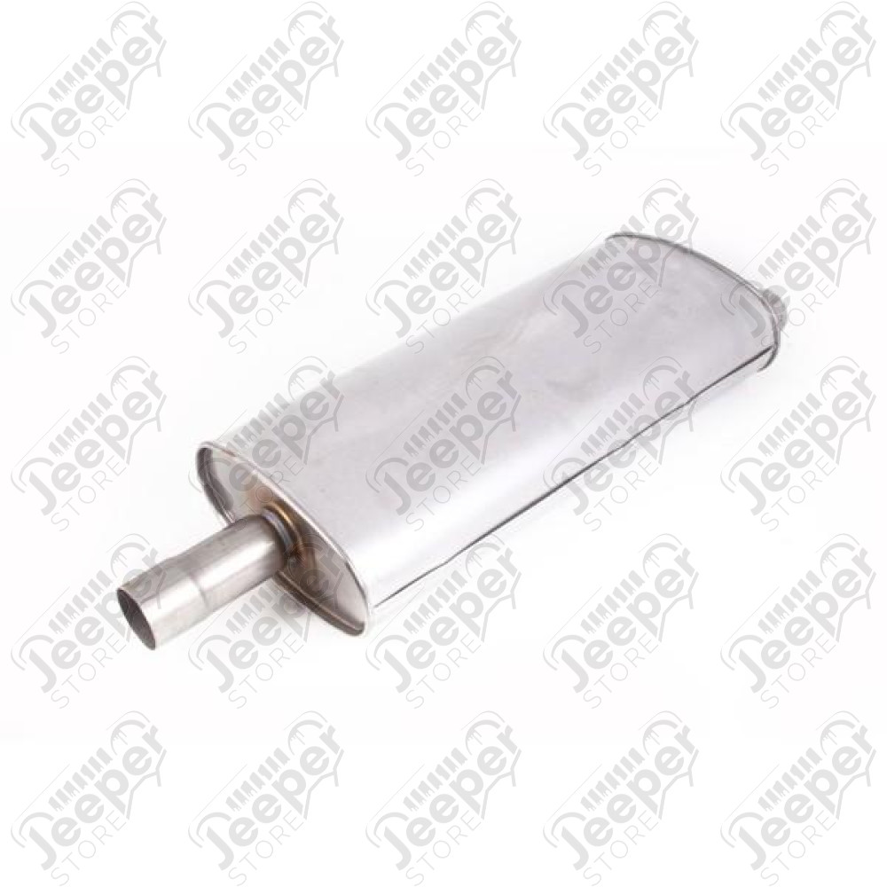 Exhaust Muffler; 08-09 Jeep Liberty KK, 3.7L