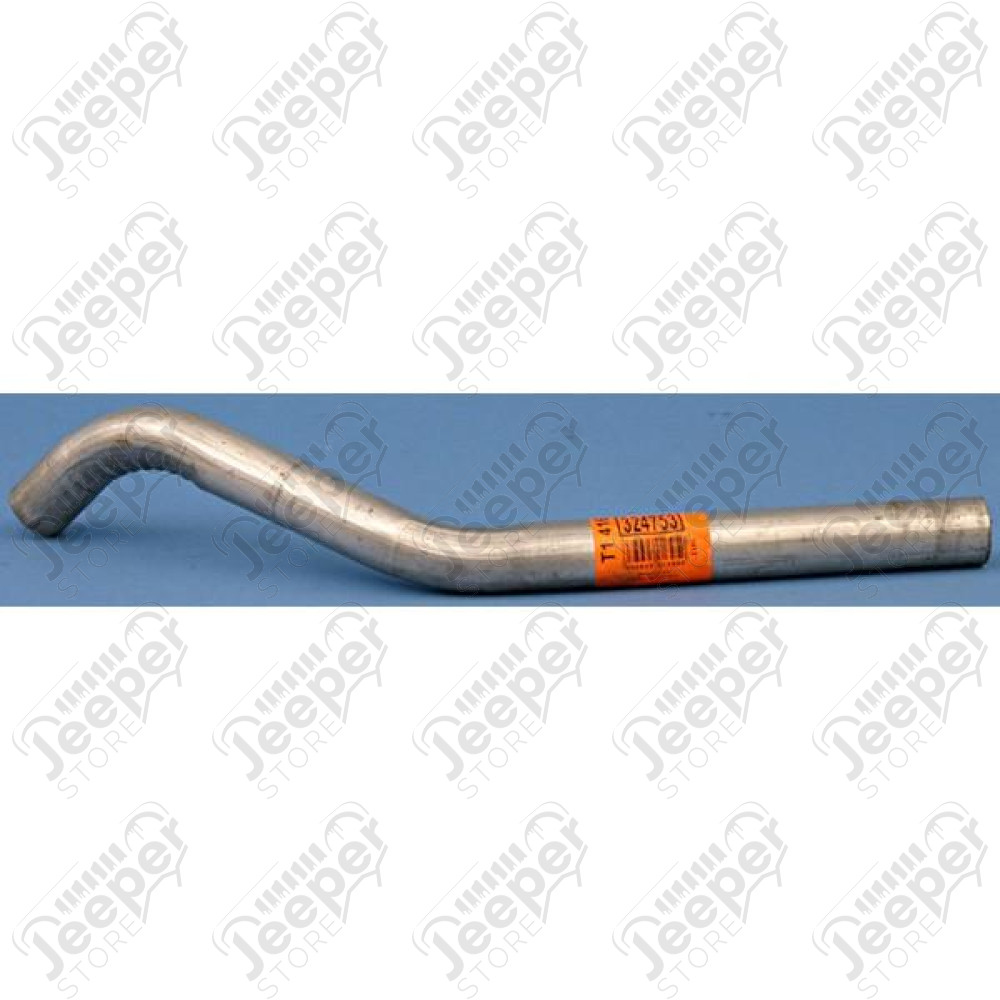 Exhaust Tail Pipe; 45-71 Willys/Jeep CJ, 134CID