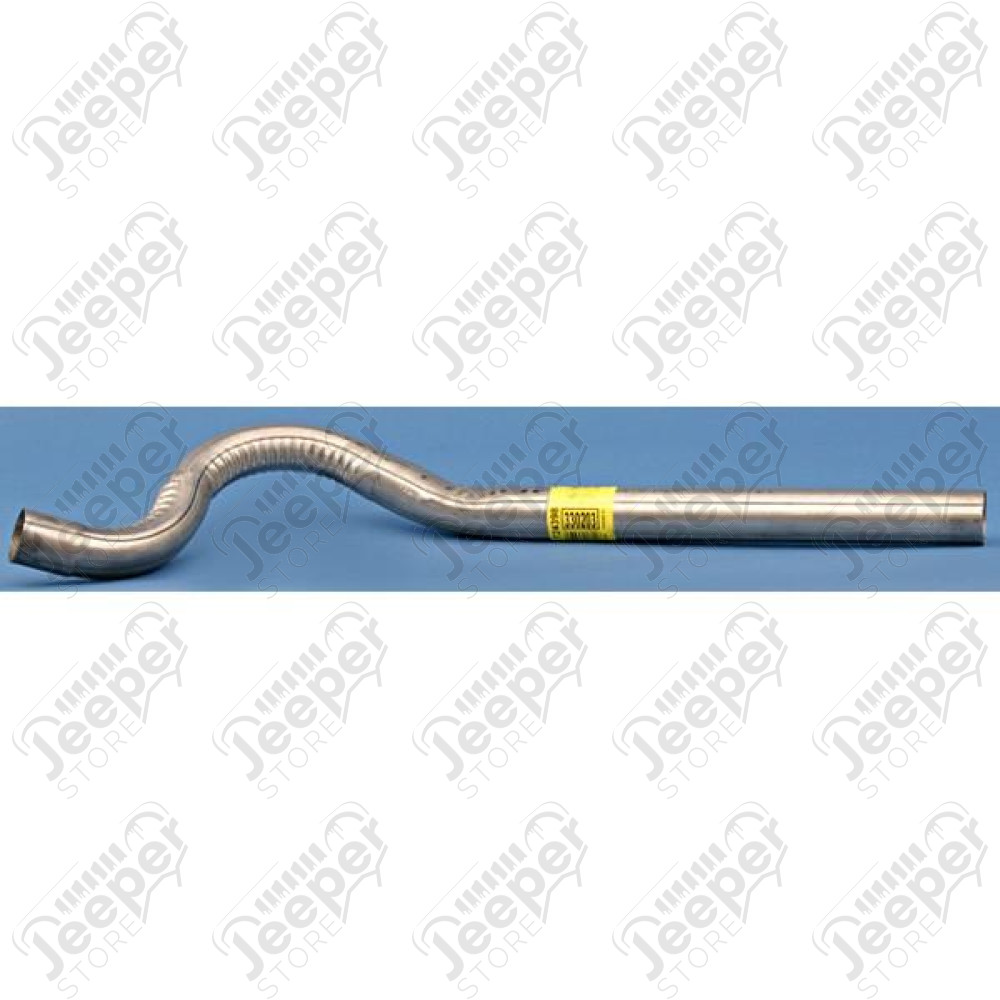 Exhaust Tail Pipe; 83-86 Jeep CJ