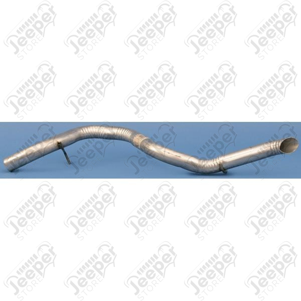 Exhaust Tail Pipe; 97-00 Jeep Wrangler TJ