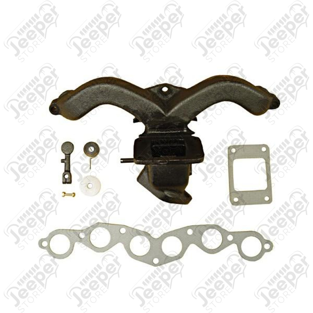 Exhaust Manifold Kit; 41-53 Willys