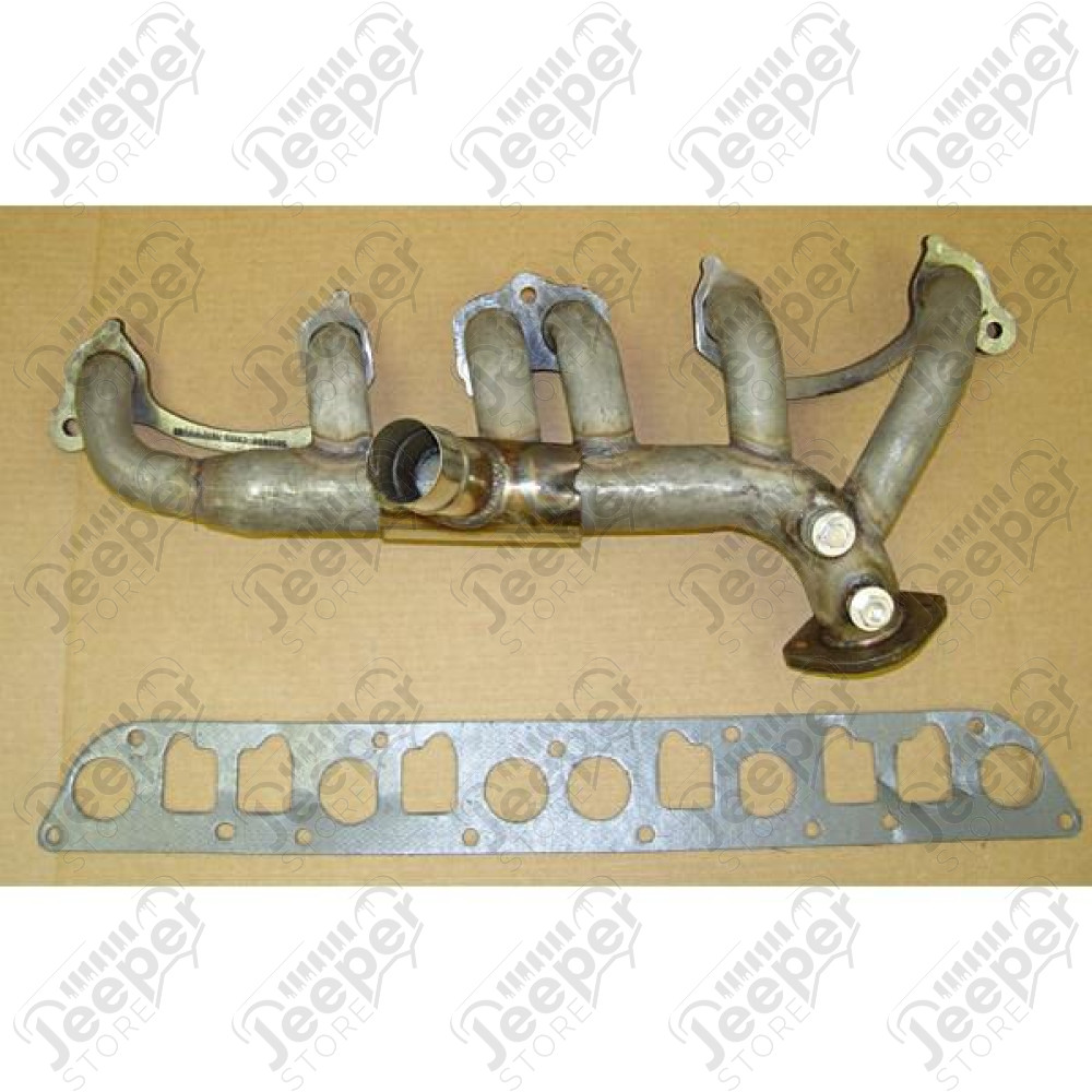Exhaust Manifold Kit; 87-90 Jeep Cherokee XJ, 4.0L