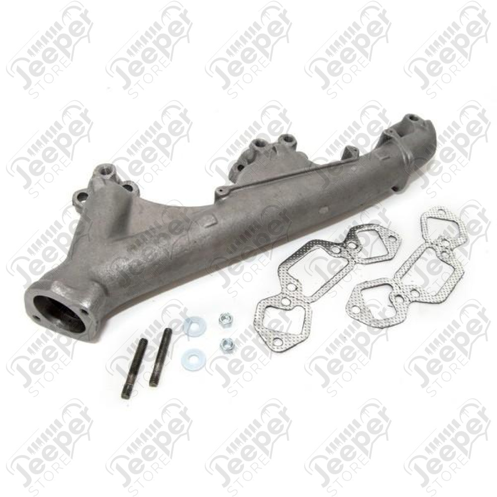 Exhaust Manifold Kit, Right; 72-91 Jeep CJ and SJ