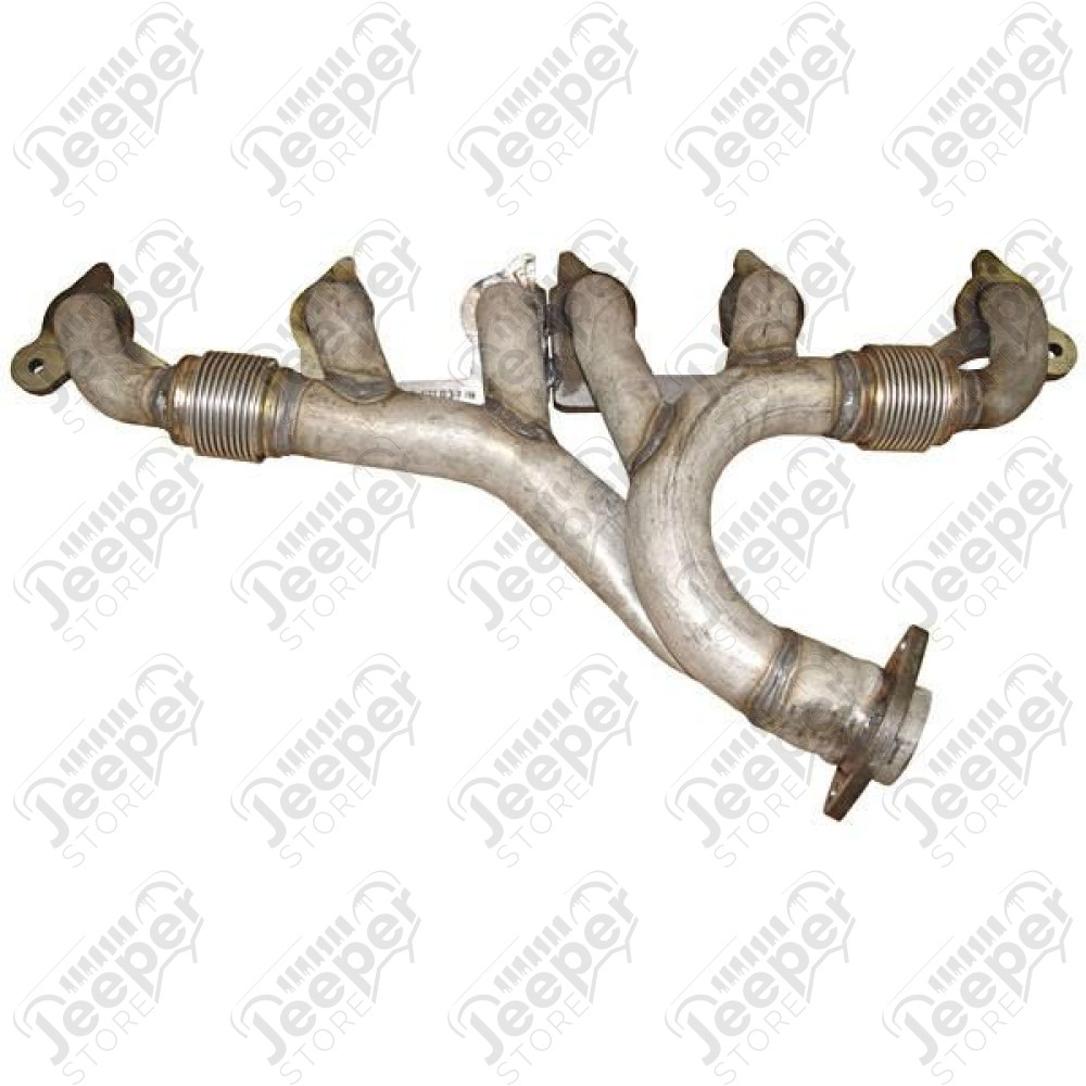 Exhaust Manifold; 91-99 Jeep Wrangler/Cherokee/Grand Cherokee, 4.0L