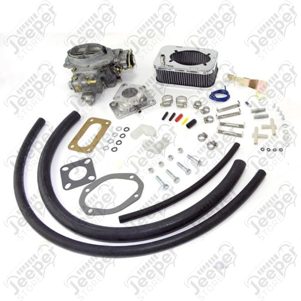 Carburetor Kit, Carter 32/36mm DGEV; 83-88 Jeep CJ, 2.5L