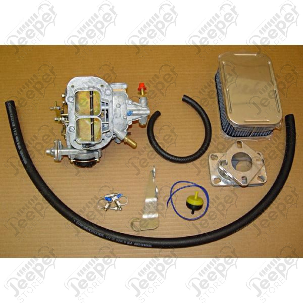 Carburetor, Carter 32/36mm DGEV; 72-88 Jeep CJ, 3.8L/4.2L