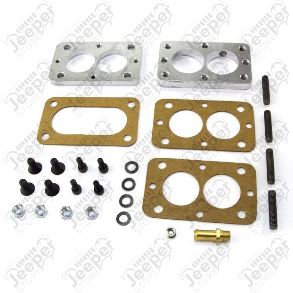 Carburetor Adapter, Weber; 72-90 Jeep CJ/Wrangler YJ