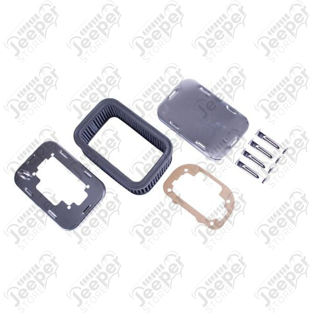 Carburetor Air Filter, Weber Style; 72-90 Jeep CJ/Wrangler YJ