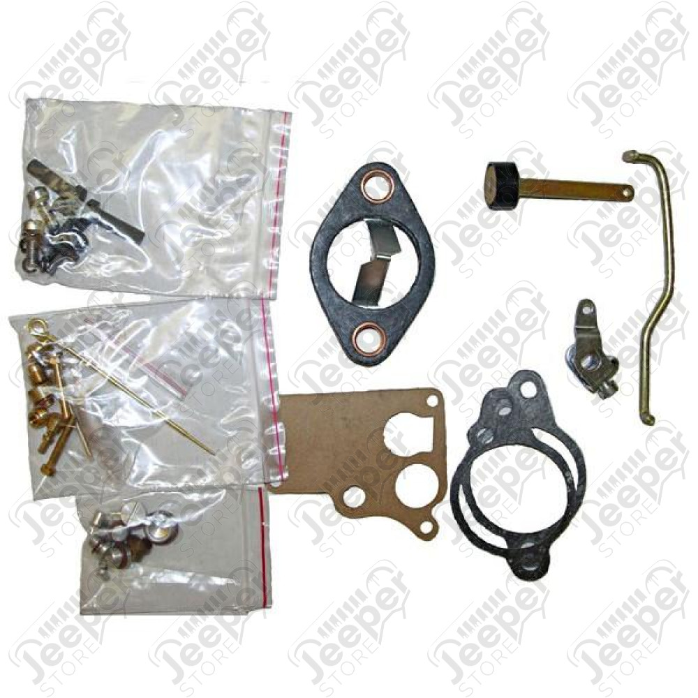 Carburetor Repair Kit, Carter, L-Head; 41-53 Willys, 134CID