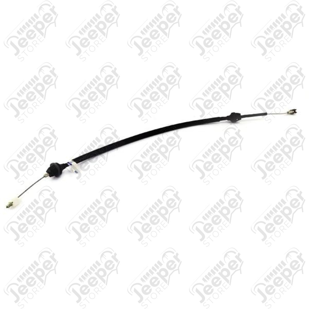 Carburetor Accelerator Cable; 87-90 Jeep Wrangler YJ, 4.0L