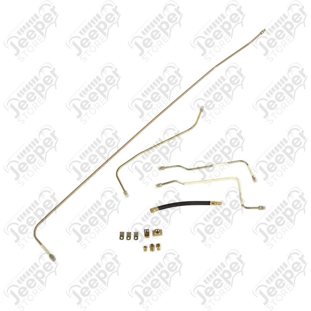 Fuel Line Kit; 50-52 Willys M38