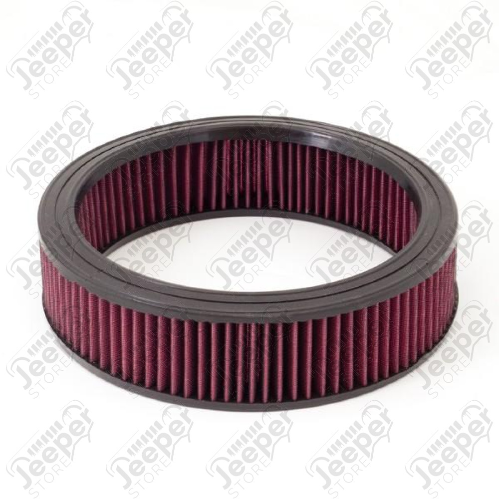 Air Filter, Reusable; 72-83 Jeep CJ/Wrangler YJ