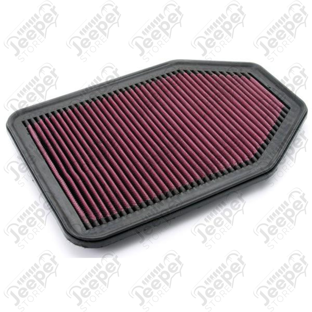 Air Filter, Reusable; 07-18 Jeep Wrangler JK