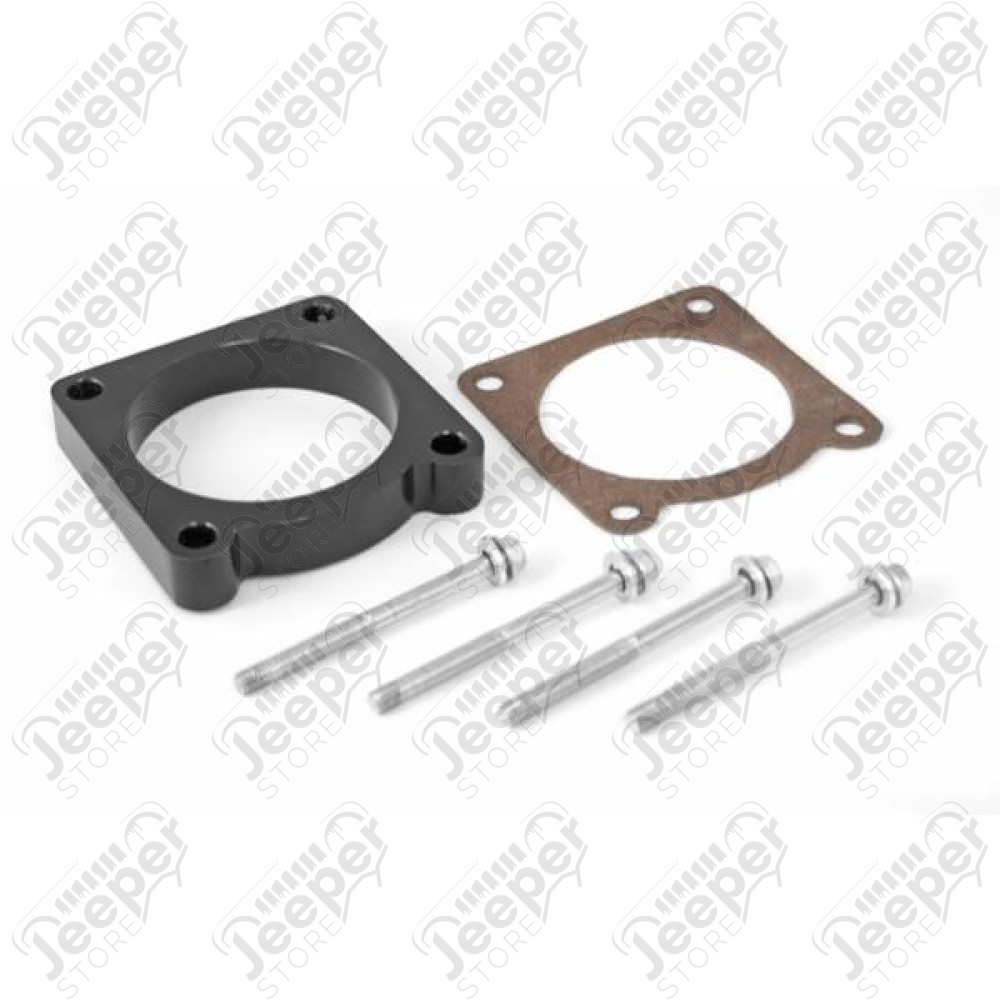 Throttle Body Spacer; 07-11 Jeep Wrangler JK, 3.8L