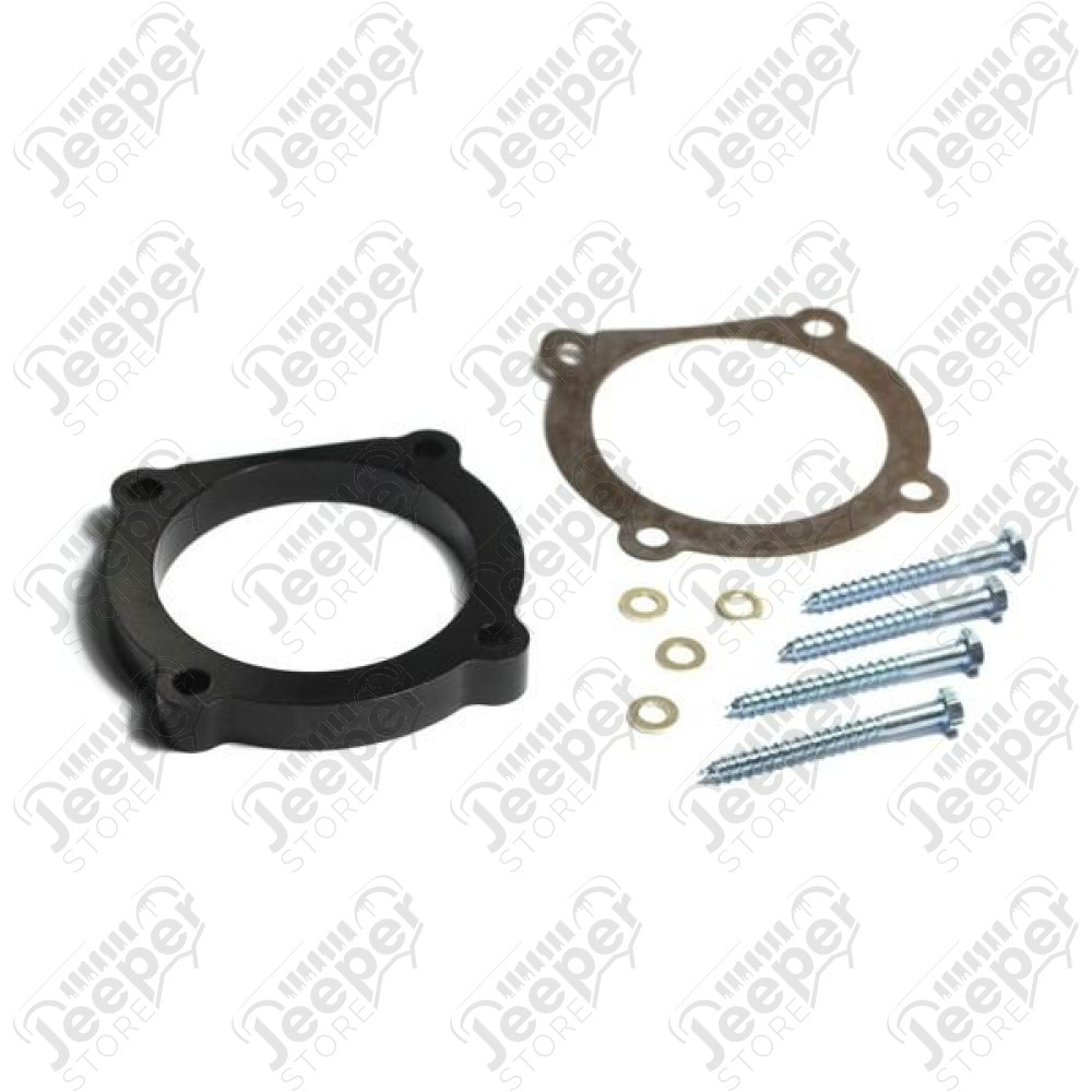Throttle Body Spacer, 3.6L; 12-20 Jeep JK/JL/JT