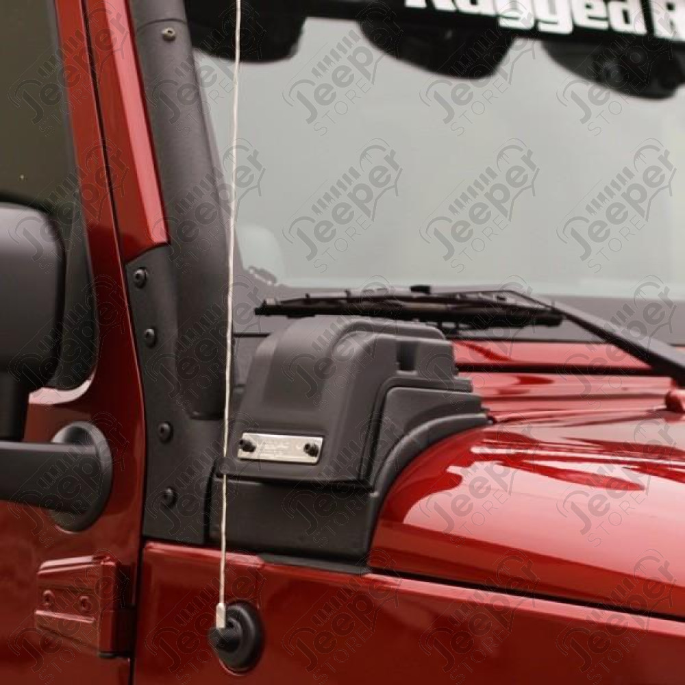 XHD Low-Mount Snorkel; 12-18 Jeep Wrangler JK, 3.6L