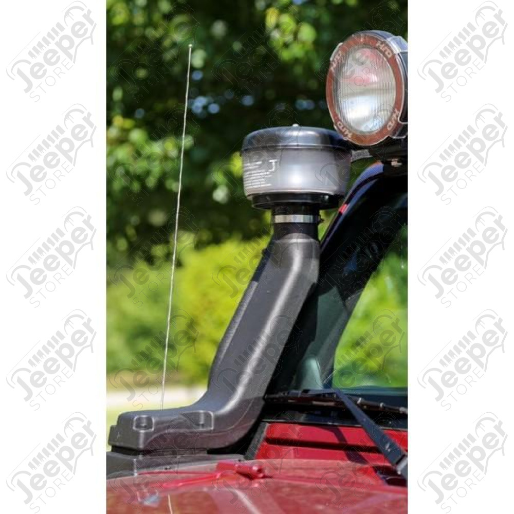 XHD Snorkel with Pre-Filter; 07-18 Jeep Wrangler JK, 3.6L/3.8L