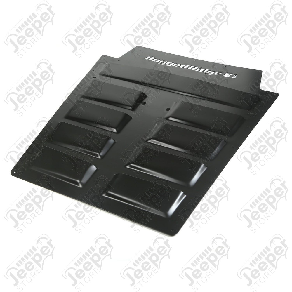 Hood Vent Insert, Black; 07-18 Jeep Wrangler JK