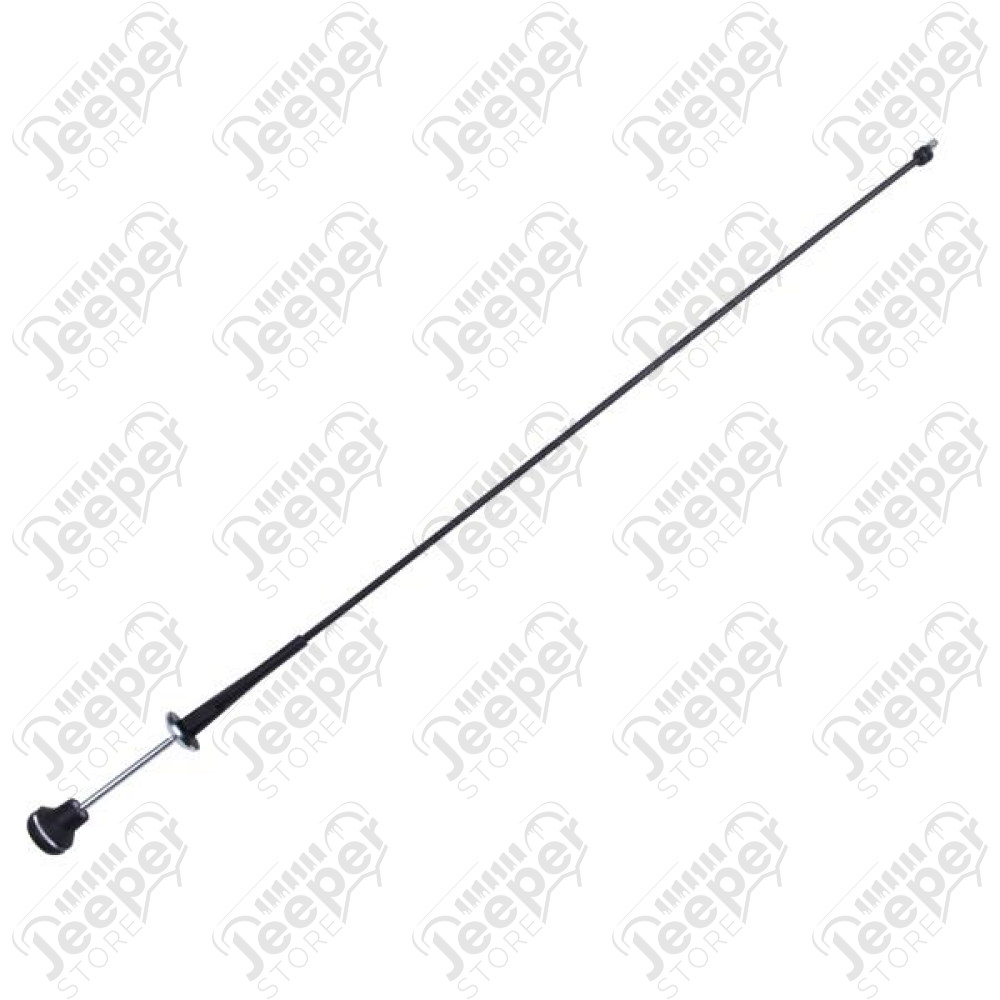HVAC Heater Cable, Fresh Air, 28 Inch; 78-86 CJ5/CJ7/CJ8 Scrambler