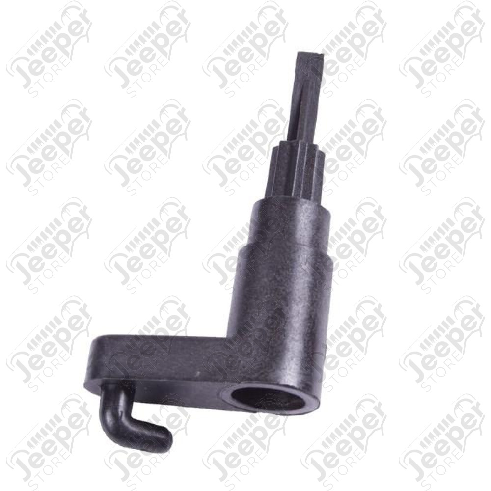 HVAC Heater Blend Door Lever, Upper Defroster; 97-01 Jeep Wrangler TJ