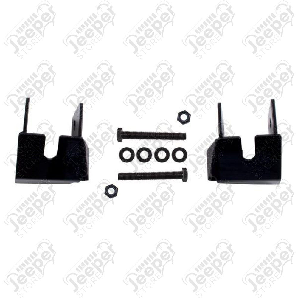 Skid Plate Kit, Rear, Lower, Control ArmS; 07-18 Jeep Wrangler JK
