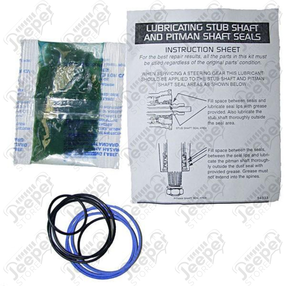 Steering Box Seal Kit; 97-02 Jeep Wrangler TJ