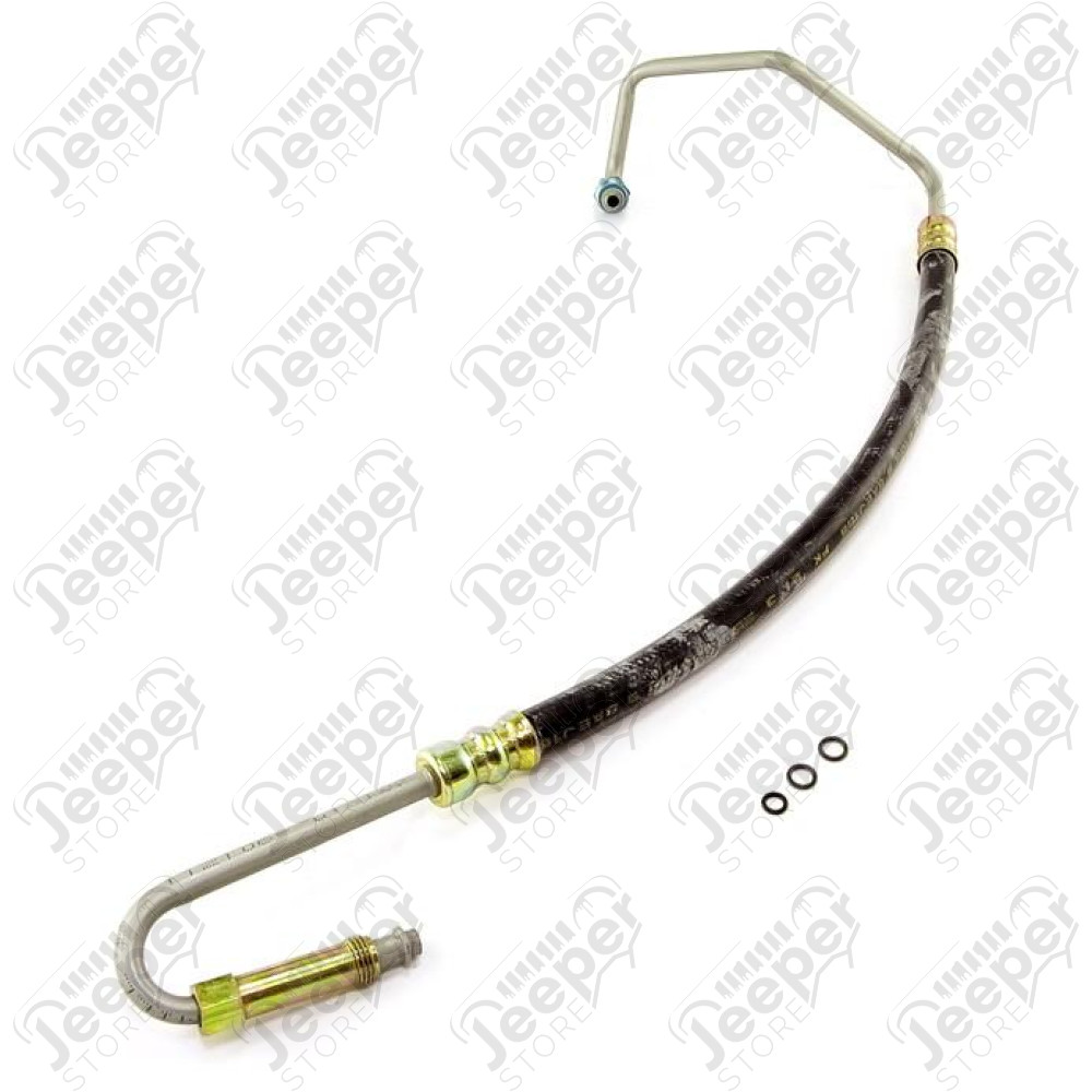 Power Steering Pressure Hose; 91-95 Jeep Wrangler YJ