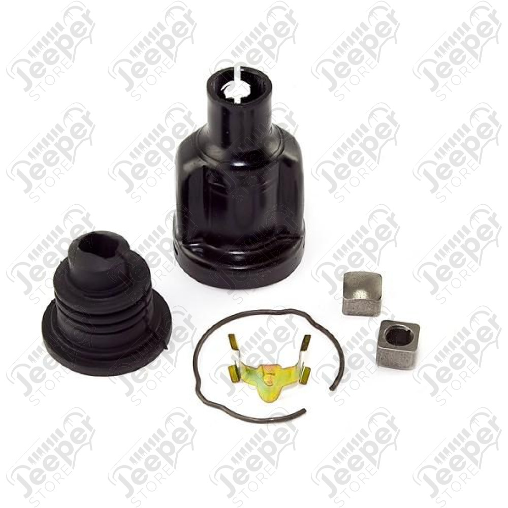 Steering Column Shaft Coupler Kit, Lower; 72-86 Jeep CJ