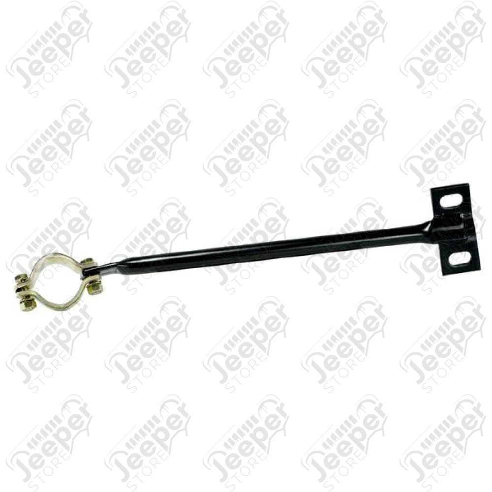 Steering Box Brace, Heavy Duty; 76-86 Jeep CJ5/CJ7/CJ8 Scrambler