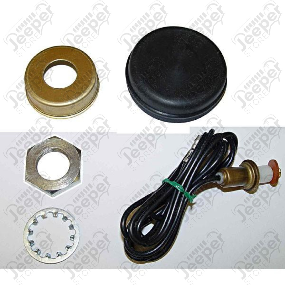 Horn Button Kit; 60-75 Jeep CJ5 and CJ6