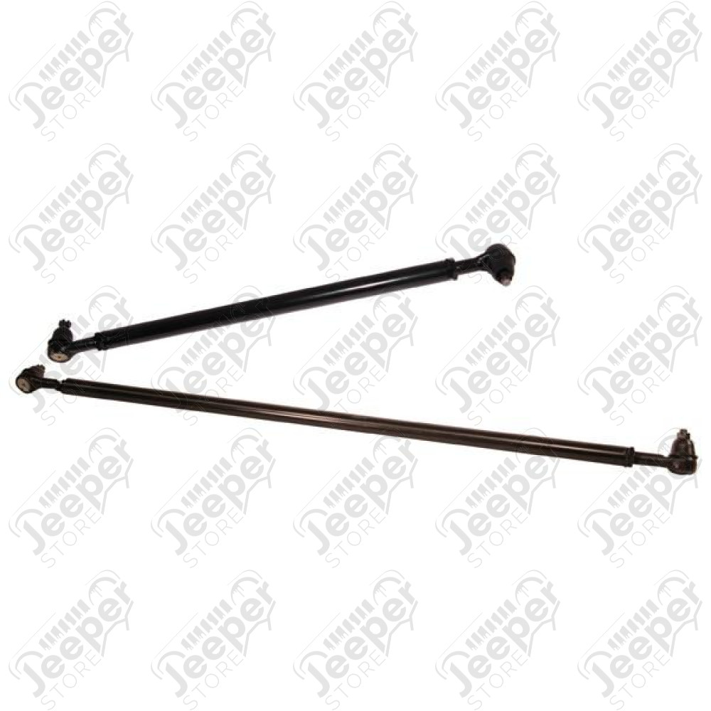 Steering Kit, Tie Rod/Drag Link, Wide Track, HD; 82-86 Jeep CJ5/CJ7/CJ8