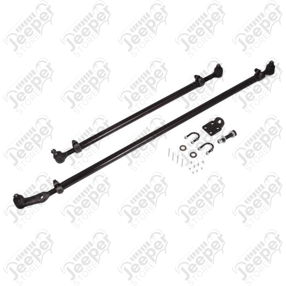 Steering Kit, Tie Rod/Drag Link, Heavy Duty; 84-06 Jeep TJ/XJ/ZJ