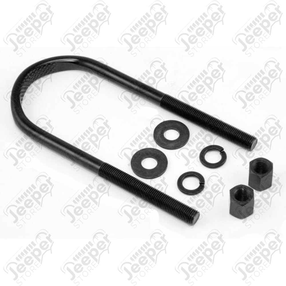 Suspension Leaf Spring U-Bolt, Rear; 41-71 Willys/Jeep, for Dana 44