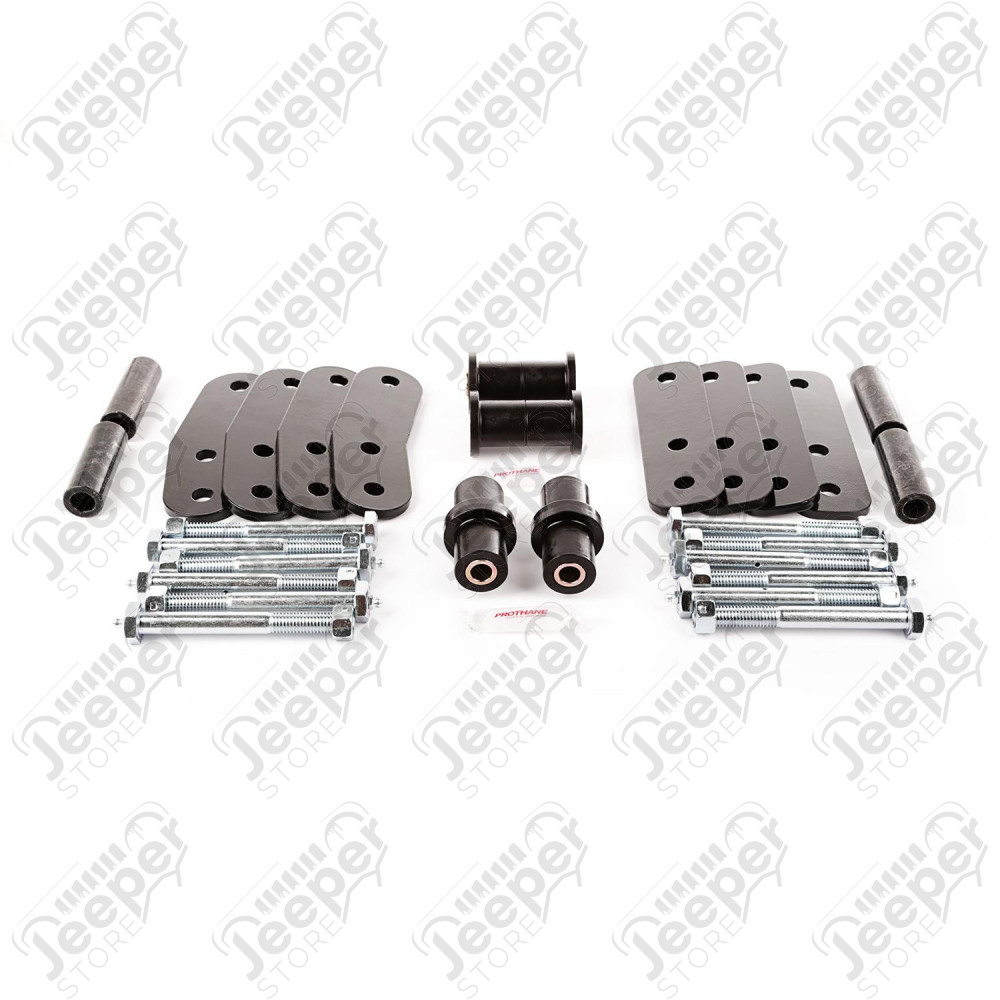 Suspension Leaf Spring Shackle Kit, Rear 87-95 Jeep Wrangler YJ
