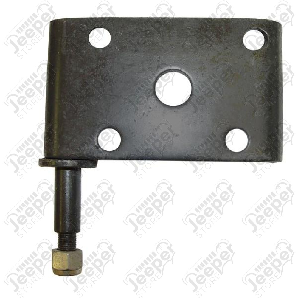 Suspension Leaf Spring Plate, Left; 41-71 Willys/Jeep