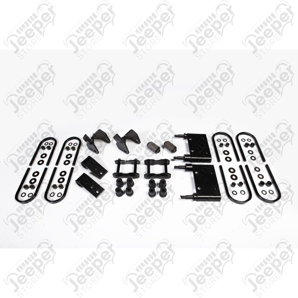 Suspension Spring Mount Kit, Front; 76-86 Jeep CJ