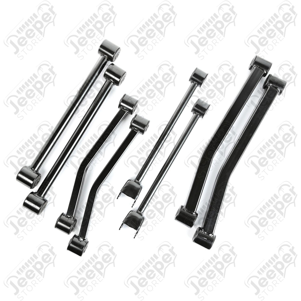 Suspension Control Arm Kit; 07-18 Jeep Wrangler JK/JKU