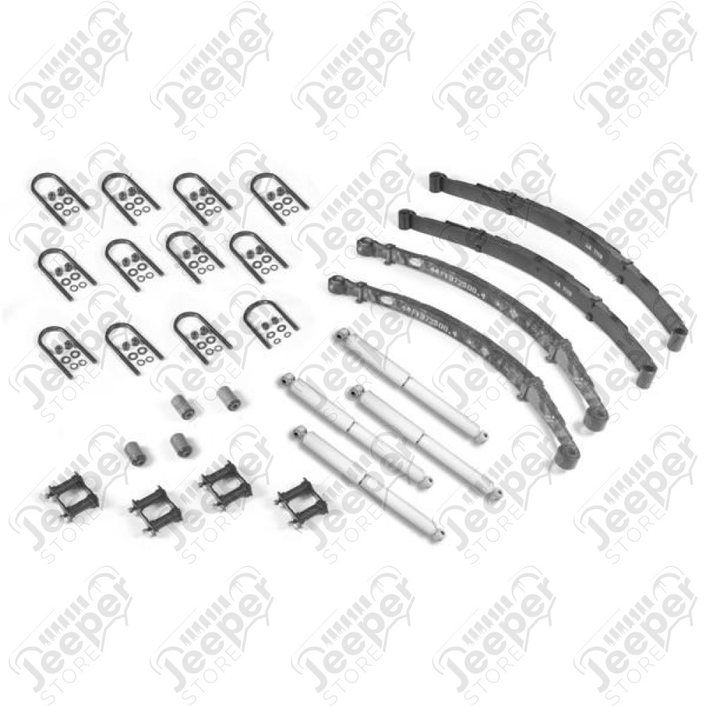 Suspension Leaf Spring Kit; 76-81 Jeep CJ