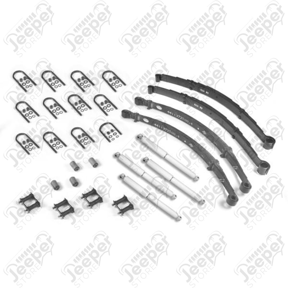 Suspension Leaf Spring Kit 82-86 Jeep CJ